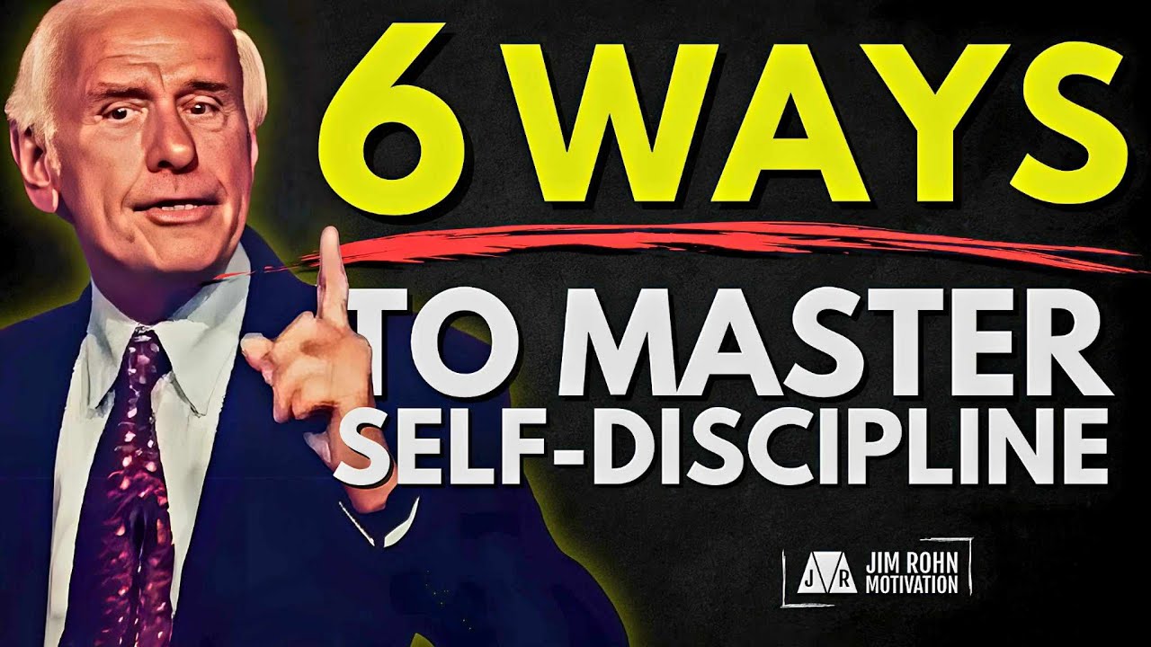 6 Techniques to Develop Self-Discipline | Jim Rohn Motivation