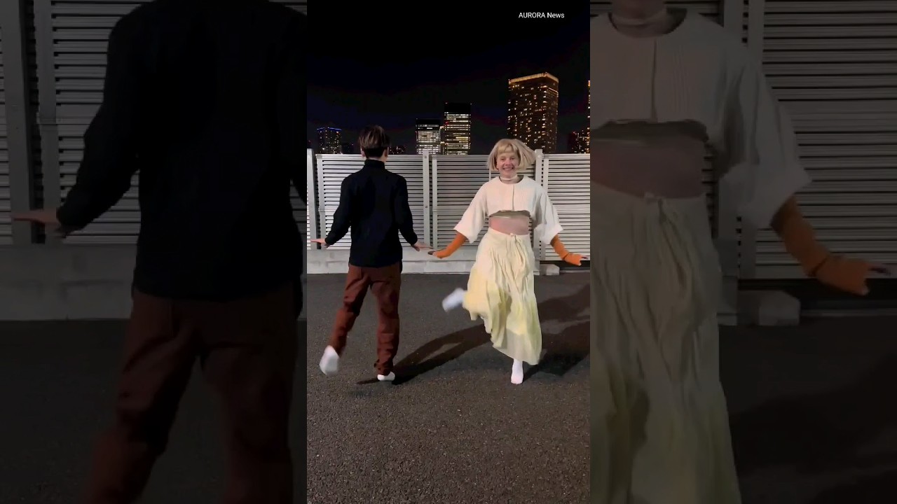 Aurora Dance in Tokyo with Ginjiro 🌌