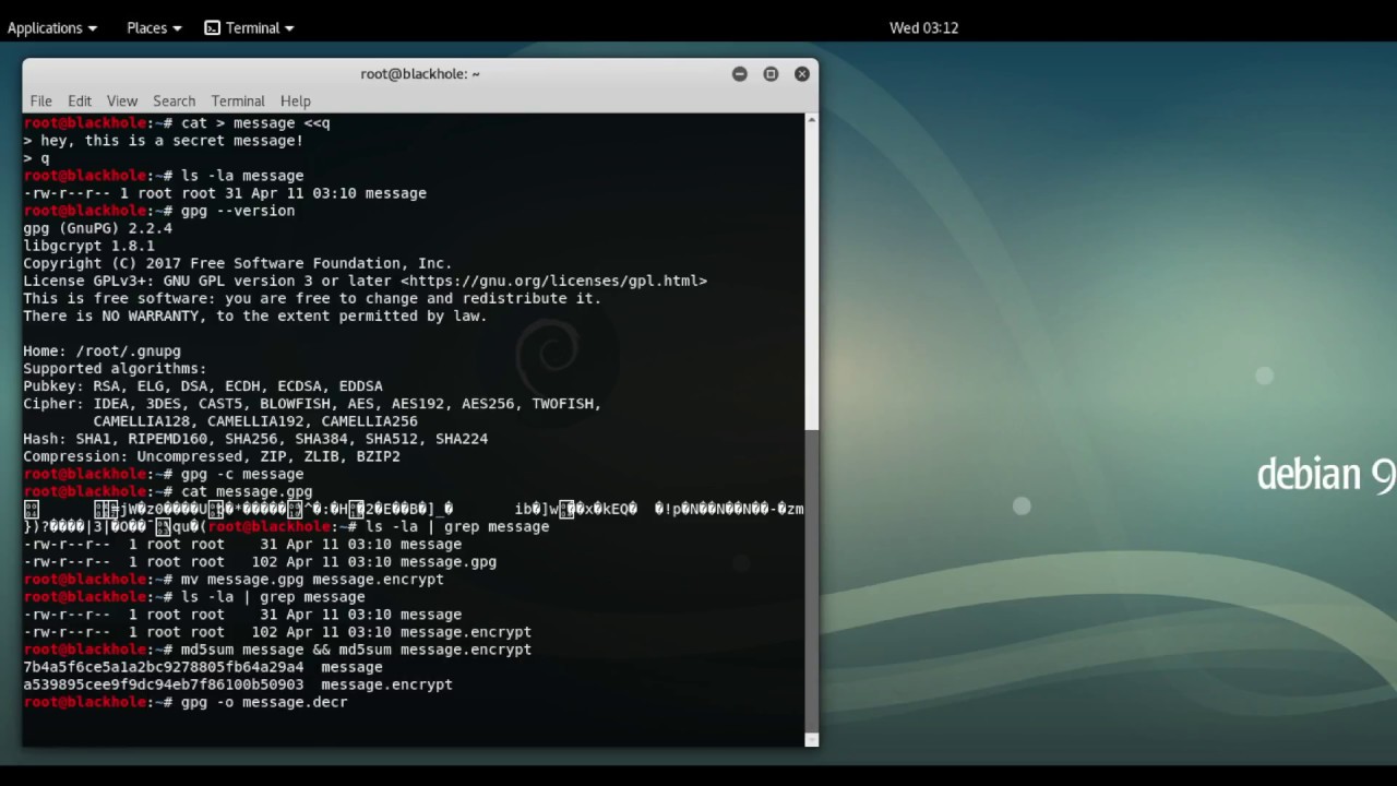 Encrypt & Decrypt Files with GnuPG π