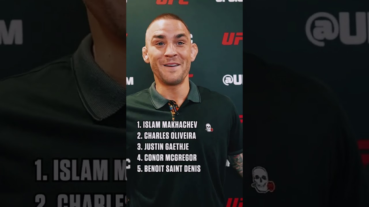 Poirier & Saint-Denis Top Lightweights 👀 #UFC299