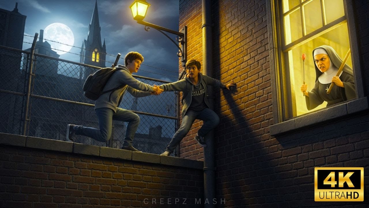 Epic Nun Escape - Extreme Parkour in 4K🎮