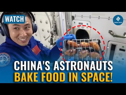 WATCH: China’s Astronauts Bake Chicken Wings In Space! First-Ever Space Oven Tested | Shenzhou-21