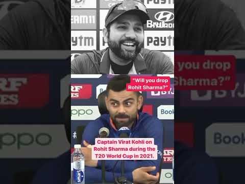 How Rohit Sharma and Virat Kohli Handled Questions About Each Other