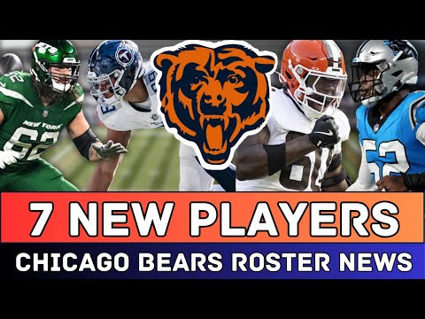 🚨Bears Bring in 3 EDGES, 4 Offensive Lineman for Tryouts Ahead of Week 9 vs. Bengals