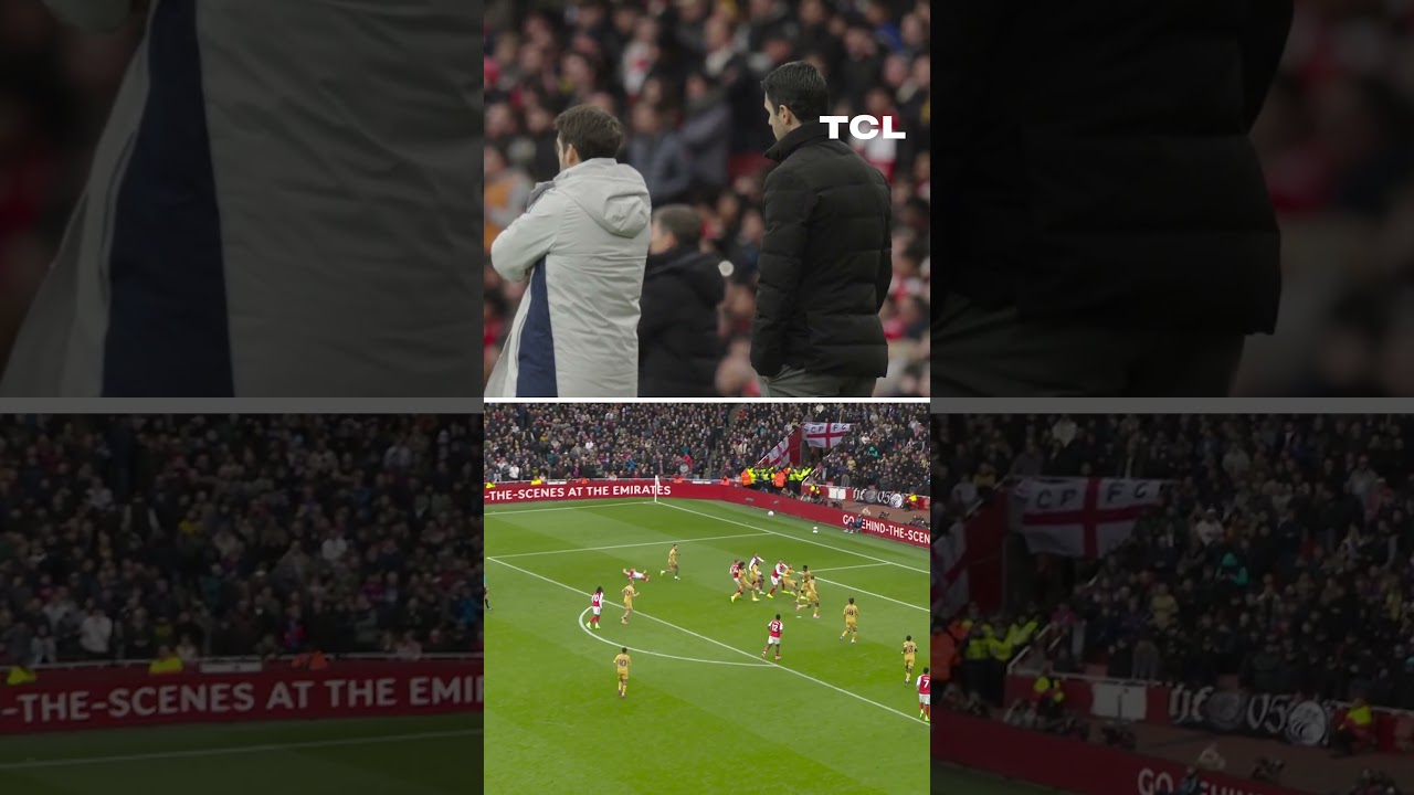 Arteta's Excitement as Eze Scores Winning Goal vs. Crystal Palace ⚽