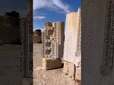 Carthage, the ancient lost city of Tunisia #travel #epic #history #tunisia