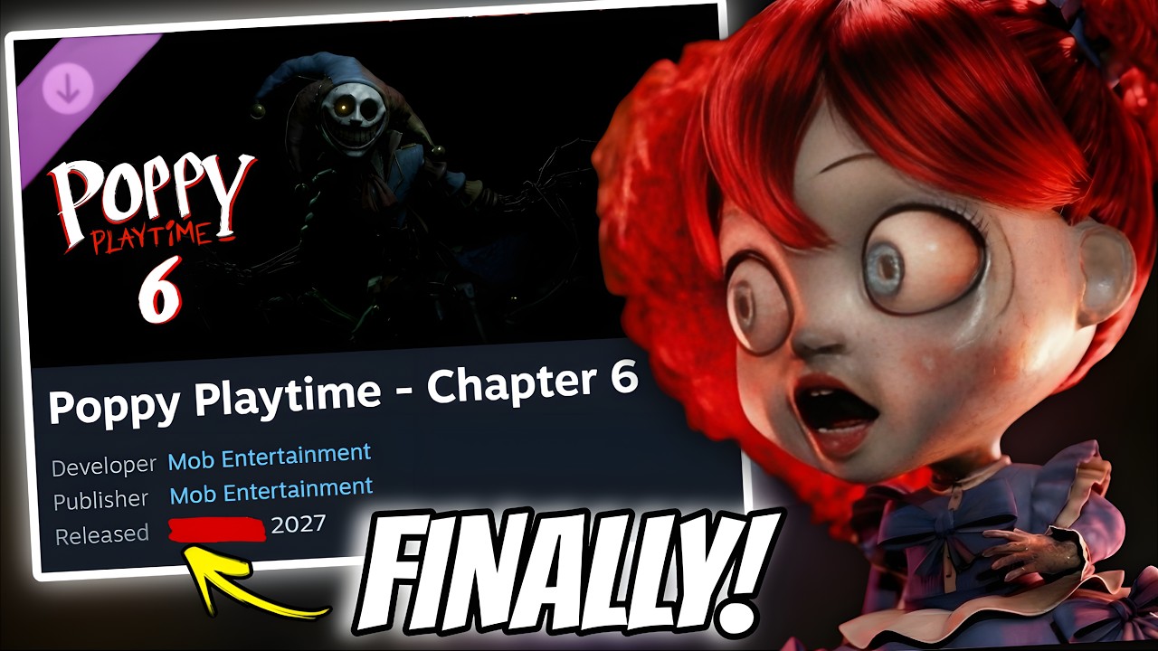 Poppy Playtime Chapter 6 Coming Soon! 🚨