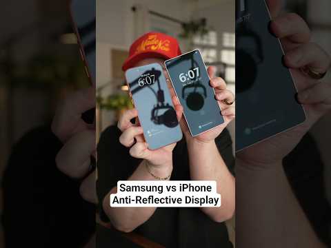 iPhone 17 Pro Max vs Galaxy S25 Ultra Anti-Reflective Display