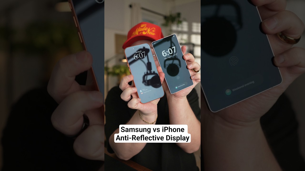 iPhone 17 Pro Max vs Galaxy S25 Ultra: Which Has the Better Anti-Reflective Display? 📱