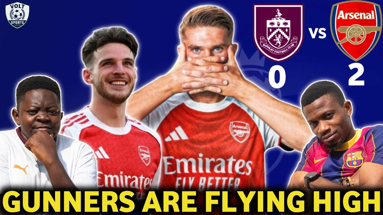 Arsenal Secures 2-0 Victory Over Burnley | Premier League Match Highlights ⚽