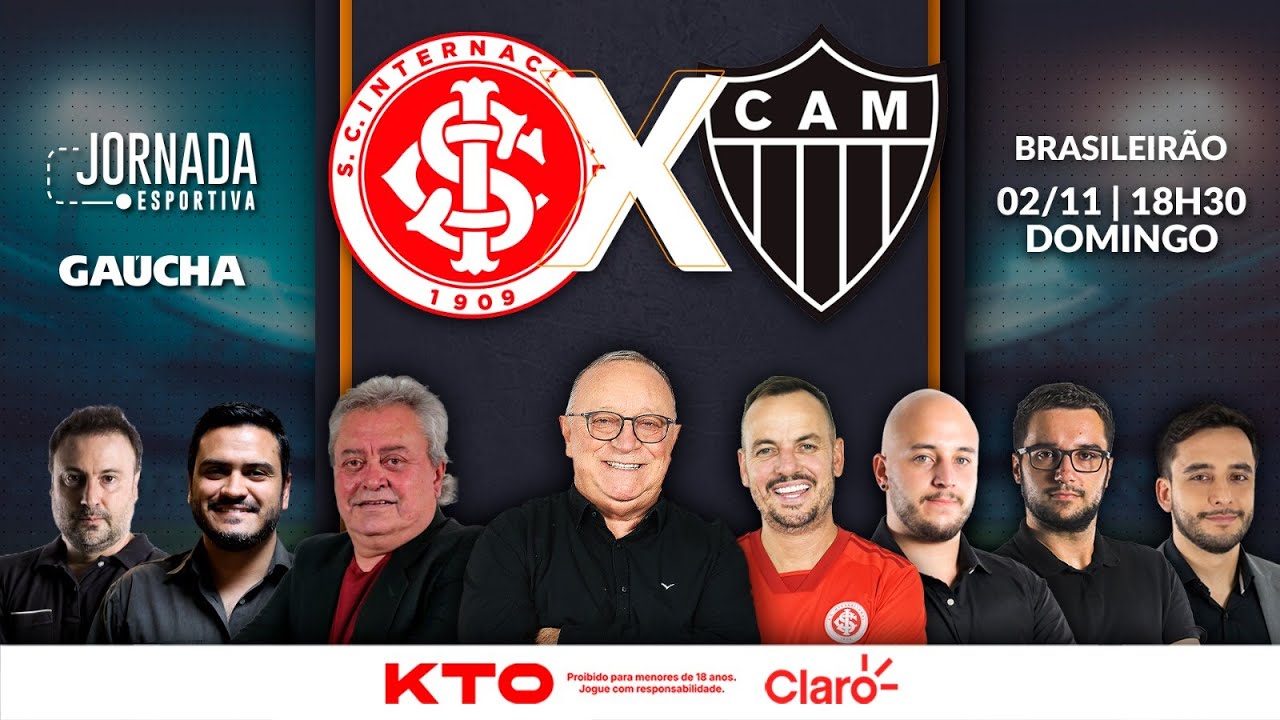 Inter x Atlético-MG ao Vivo: Saiba Onde Assistir ao Jogo do Brasileirão neste Domingo 🏟️