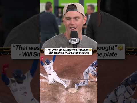 Will Smith on that play at the plate 👀🔥 #mlb #worldseries