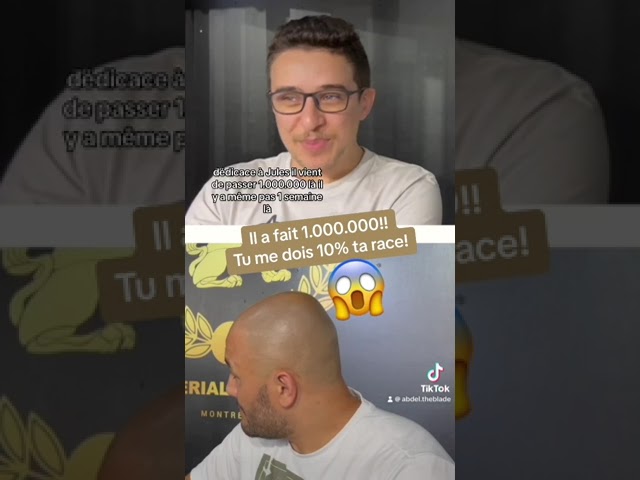 🎉 Félicitations à @Gurky pour ses 1 million ! Découvrez la réaction hilarante et motivante sur le podcast