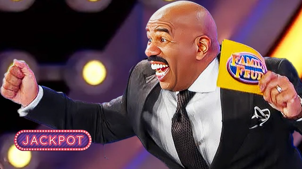 Hilarious Family Feud Moments of 2025 That Had Steve Harvey Laughing Out Loud 😂