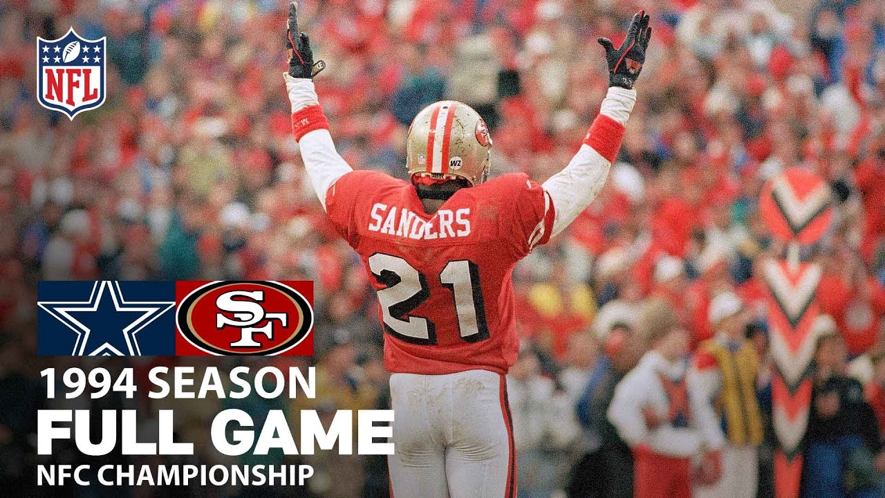 Electric NFC Championship Game: Cowboys vs. 49ers (1994) | Full Replay 🎥