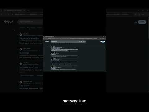 Steganography: Hiding Messages in Plain Sight