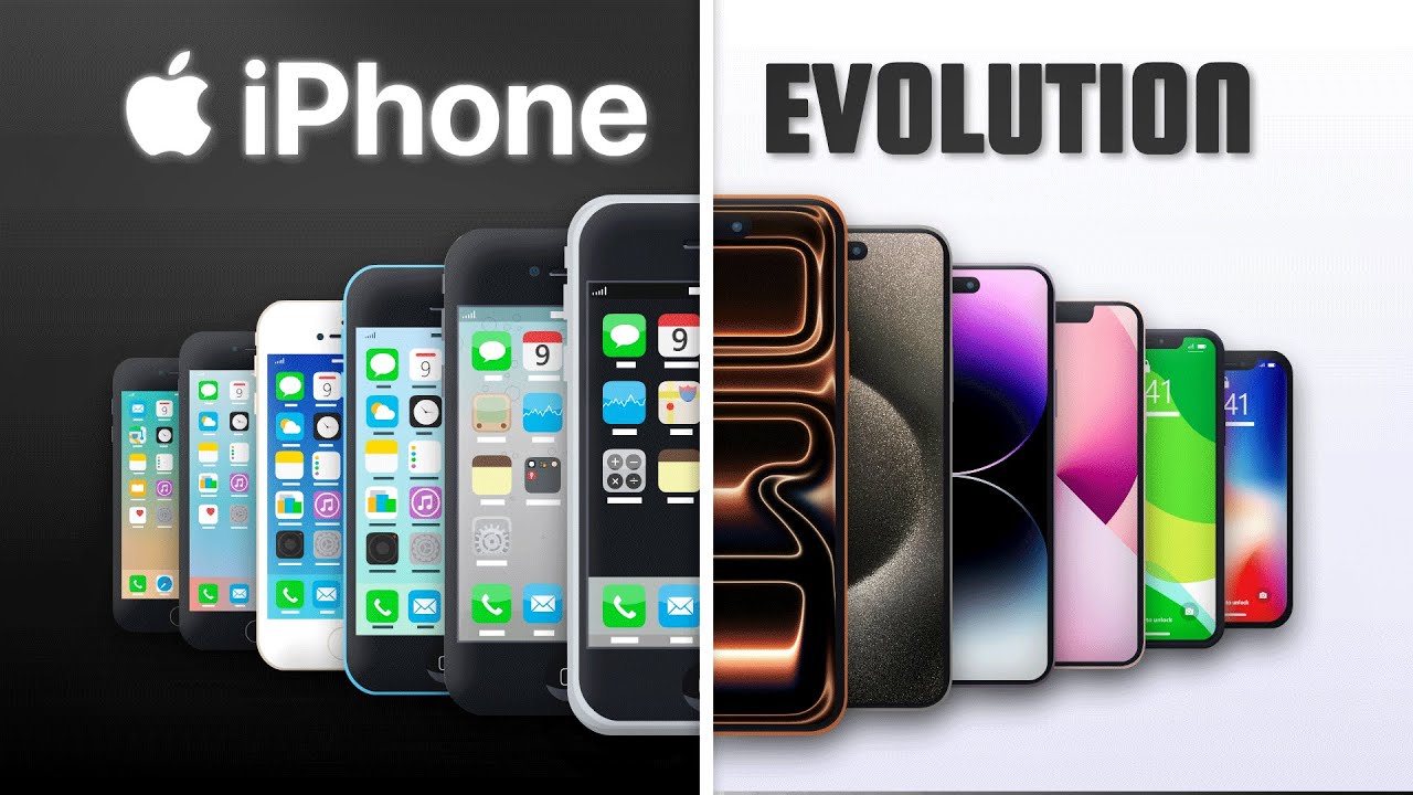 Evolution of the iPhone (NEW) (2007-2026)