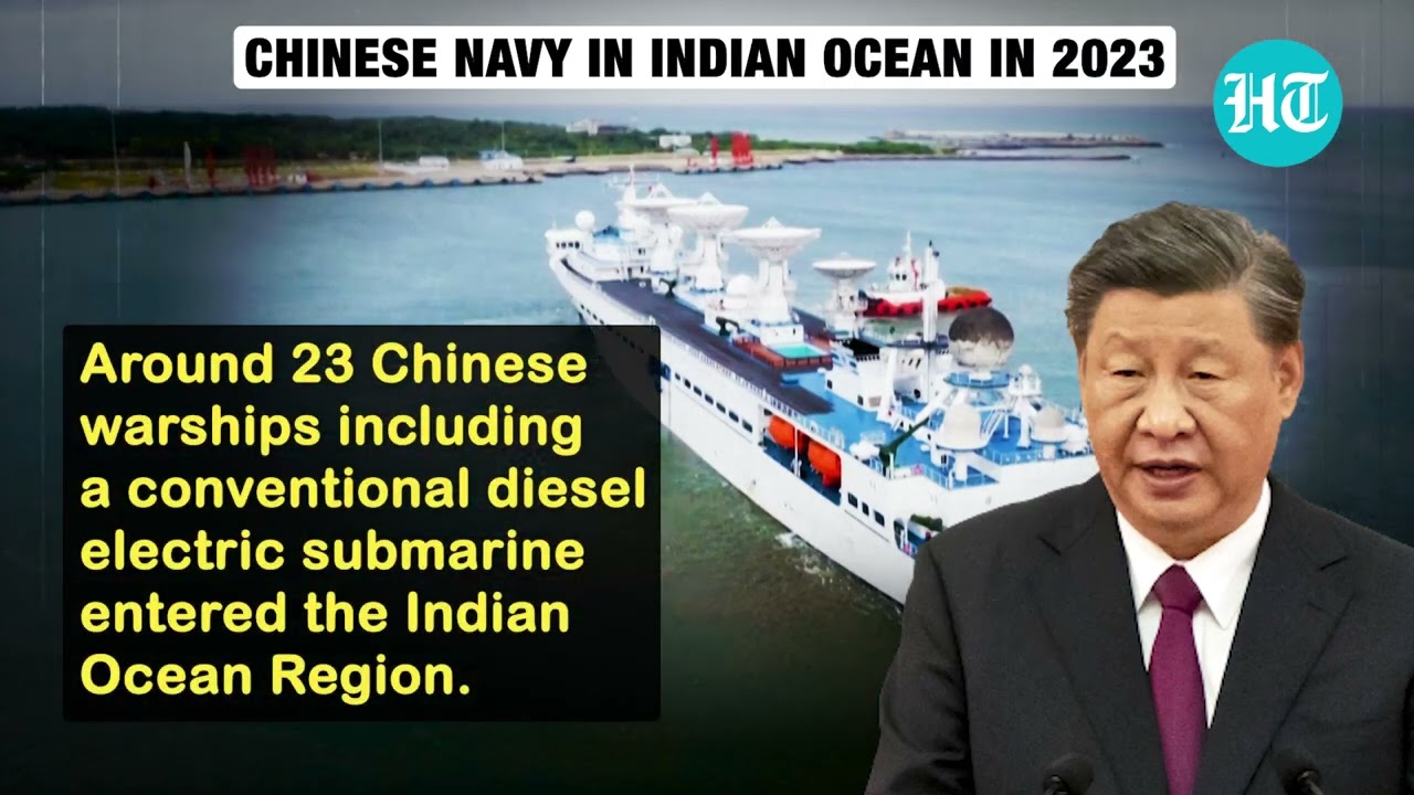 Indian Navy Monitors Chinese Spy Ship Near Maldives 🇮🇳