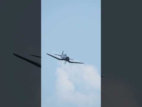 The ole Whistling Death… #warbird #corsair #airshow #fly #flight #aviator #aviation #aviationlovers