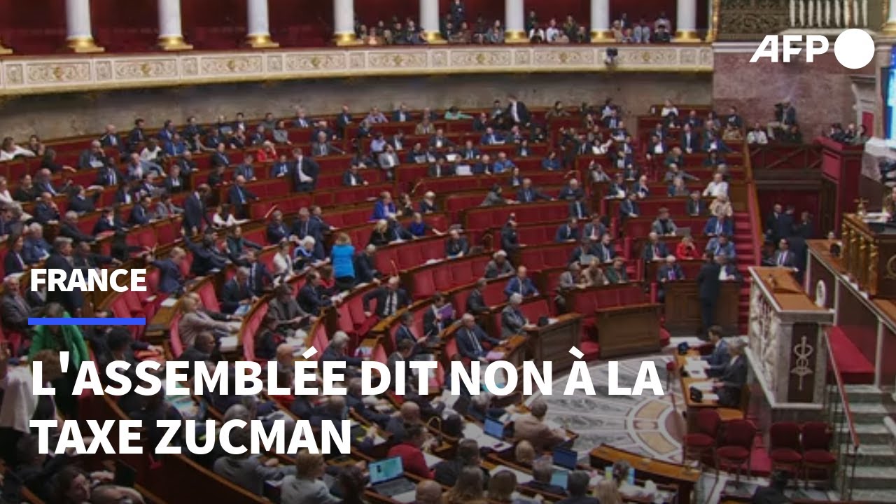 France: l'Assemblée rejette la taxe Zucman sur les hauts patrimoines | AFP