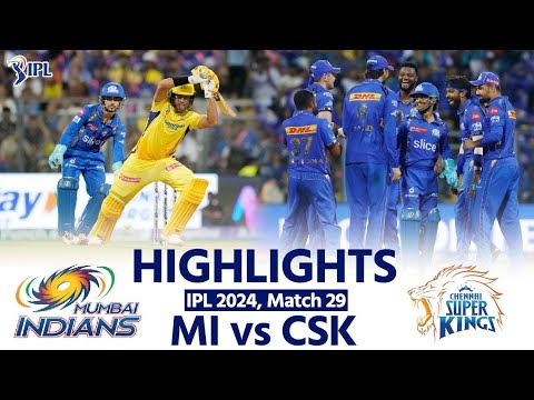 MI vs CSK IPL 2024 Highlights | Rohit Sharma's 100* in Hindi 🏏