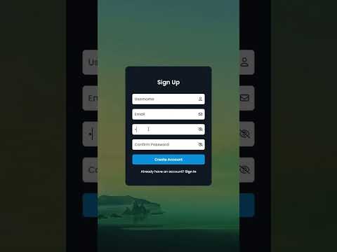 Sign In & Sign Up Form