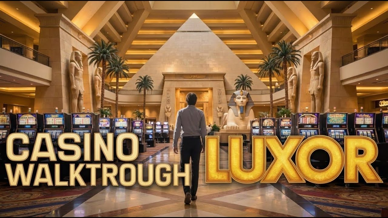 Luxor Las Vegas: Stunning Atrium & Iconic Casino