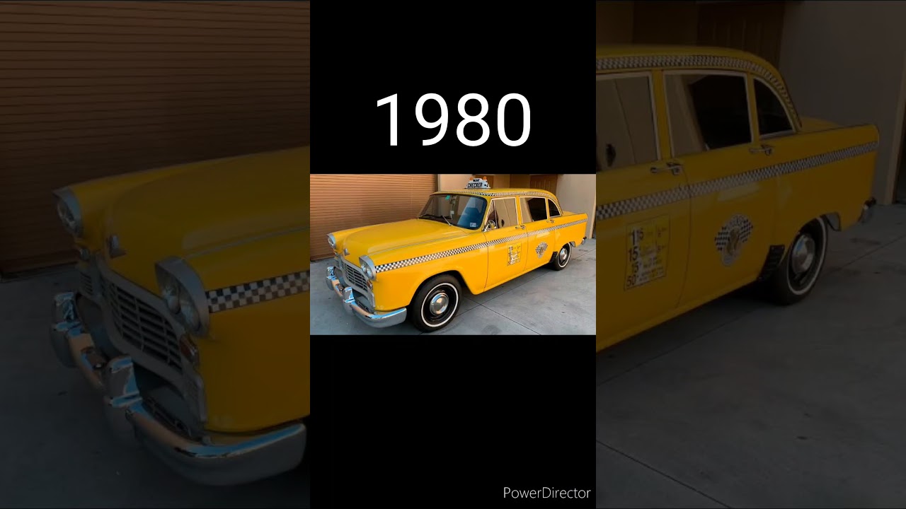 Taxi Evolution from 1900 to 2023 🚖