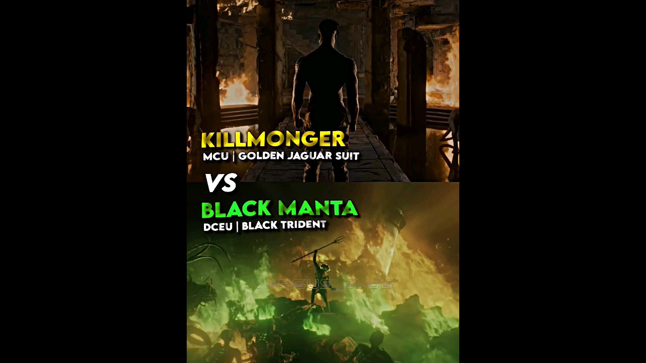 Killmonger vs Black Manta: Battle of the Villains ⚔️