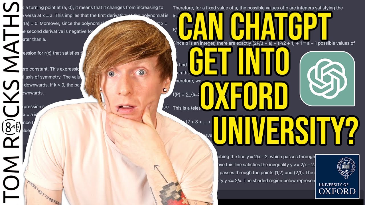 Can ChatGPT Pass the Oxford University Entrance Exam? 🧠