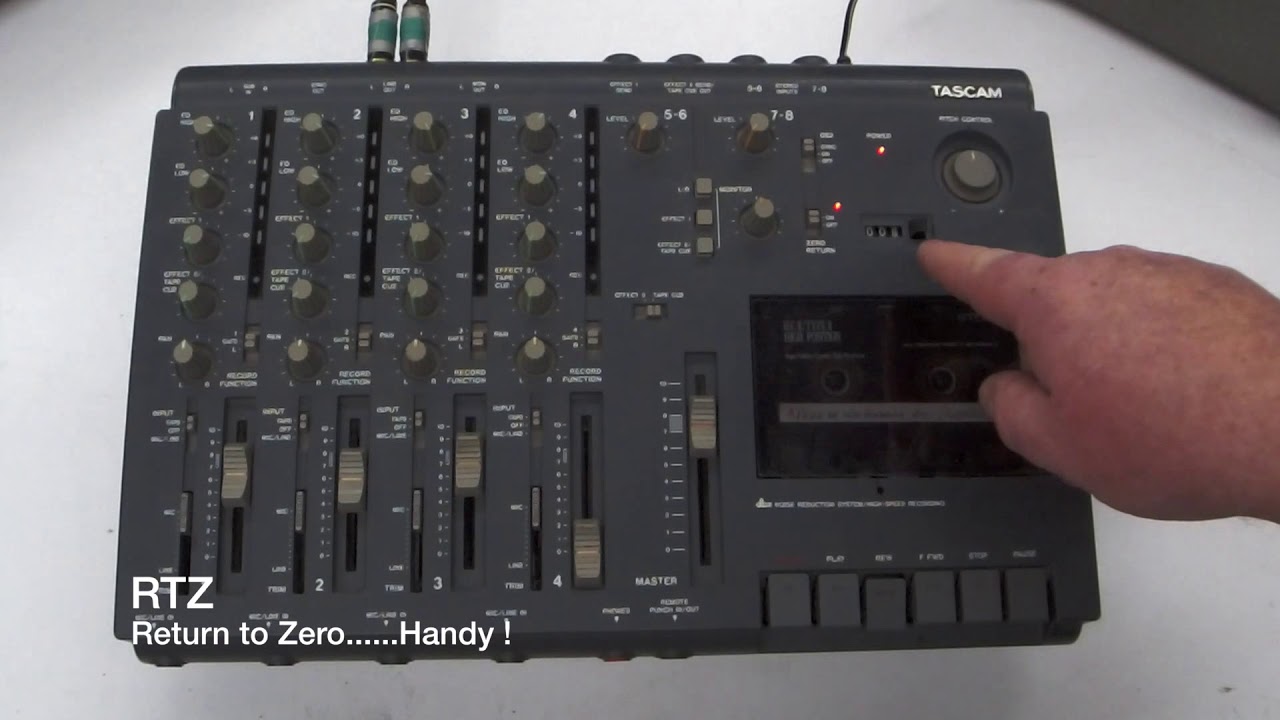 Tascam 414: Compact 4-Track Recorder 🎶