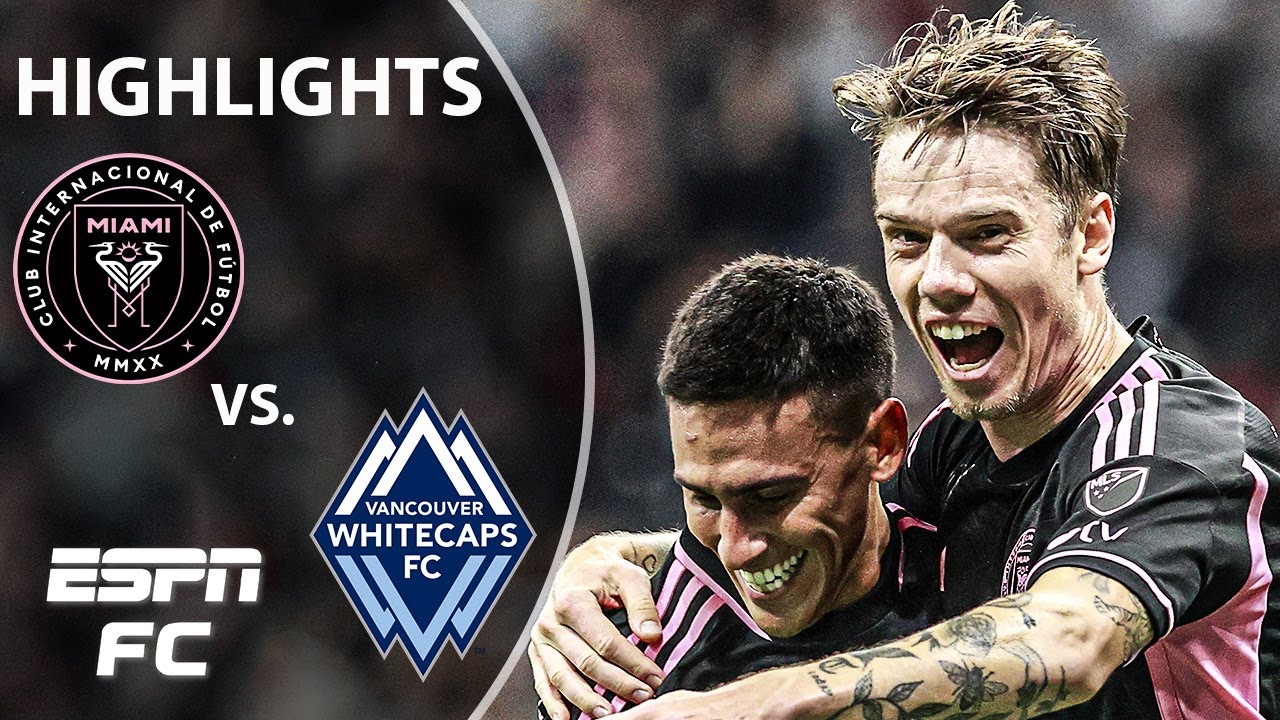 Inter Miami Beats Vancouver 2-1 Without Messi ⚽