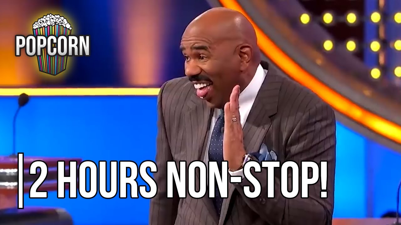2 😂 2 Hours of Hilarious Family Feud Answers with Steve Harvey! | Epic Moments