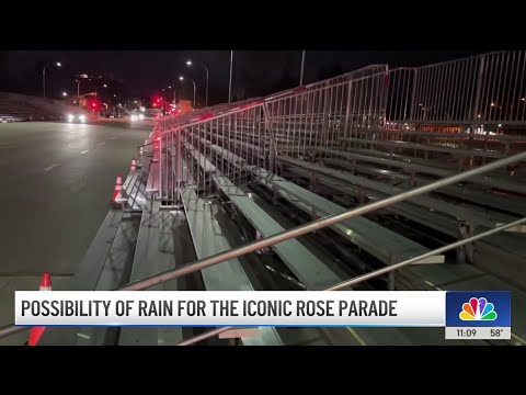 Pasadena Residents React to Possible Rain at Rose Parade 🌧️