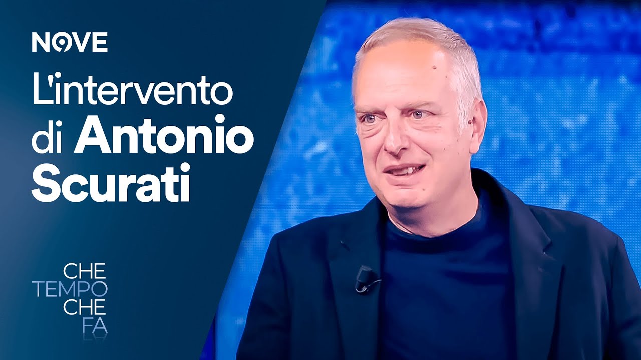 Che Tempo Che Fa: Intervista Esclusiva a Antonio Scurati – Appuntamento Ogni Domenica alle 19:30 su NOVE