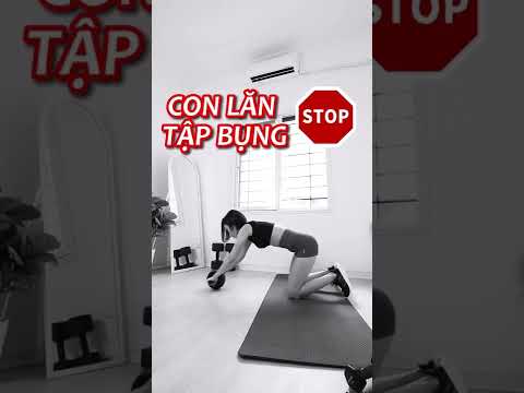 TẬP BỤNG VỚI CON LĂN ĐÚNG/ SAI? - HƯỚNG DẪN CON LĂN TẬP BỤNG #shorts