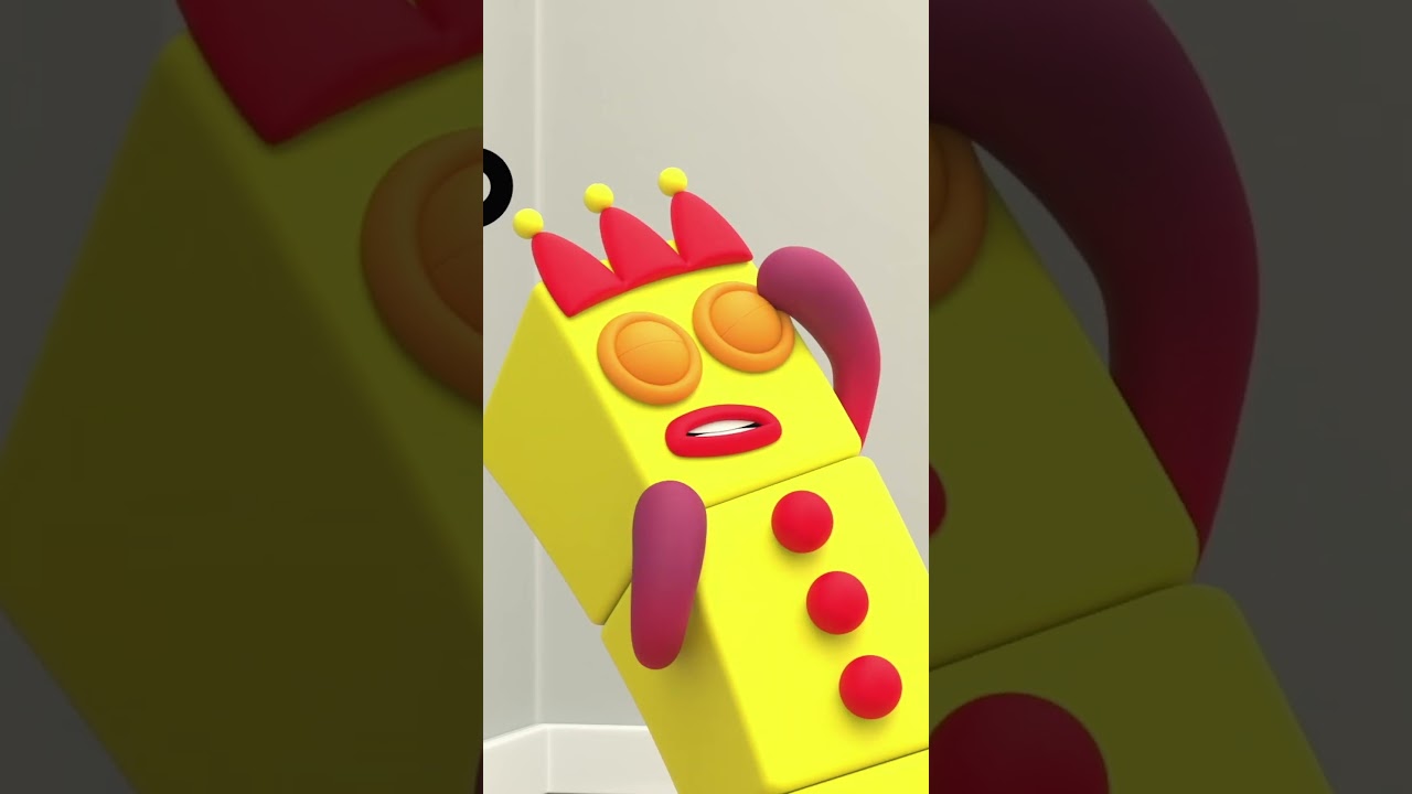 Colourful Maths - Part 1 | Meet Number Three | Numberblocks #shorts