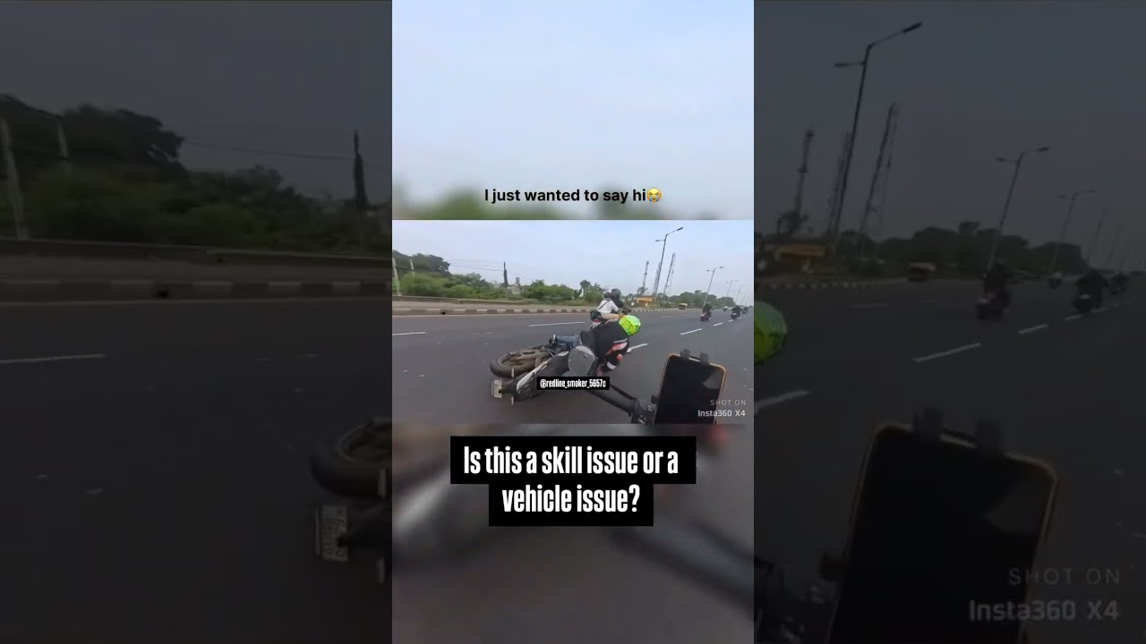 Himalayan 450 Wobble or Rider Skill? 🤔