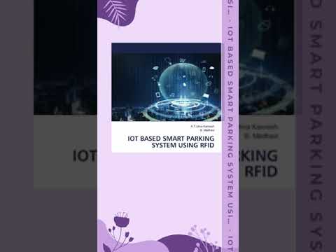 IoT RFID Smart Parking System 🚗