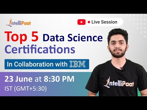 Top 5 Data Science Certifications | Best Online Data Science Courses | Intellipaat