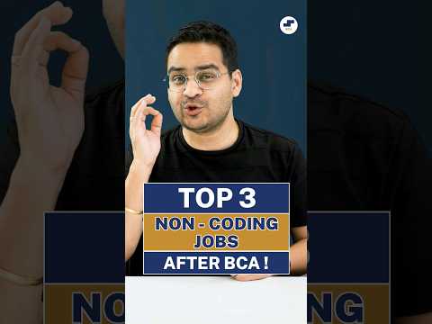 💥After BCA Jobs Non-Coding! High Salary Jobs After BCA Non-Coding IT! #shorts #BCAJobs #Viral
