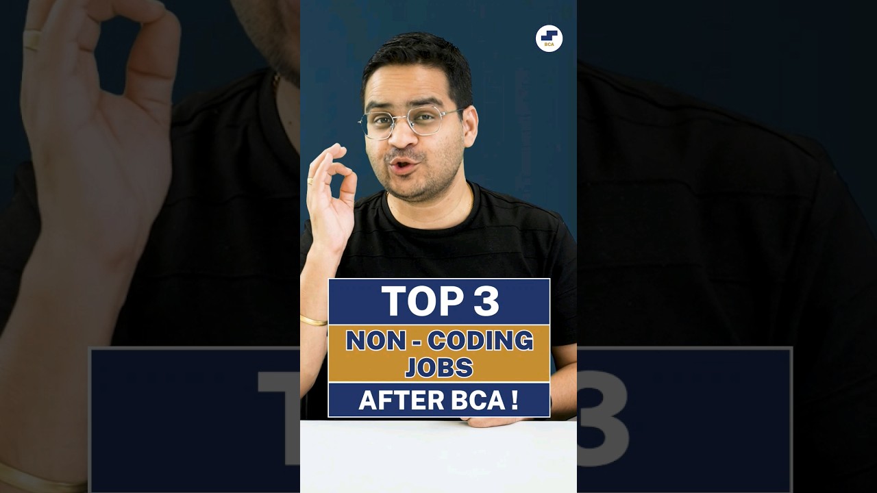 💥After BCA Jobs Non-Coding! High Salary Jobs After BCA Non-Coding IT! #shorts #BCAJobs #Viral