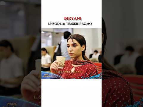Biryani Episode 21 Teaser/Promo #ramshakhan #khushhalkhan #biryani #youtubeshorts #trending #shorts