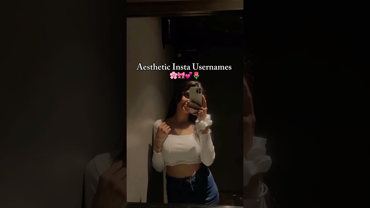 Aesthetic Insta Usernames Ideas โจ