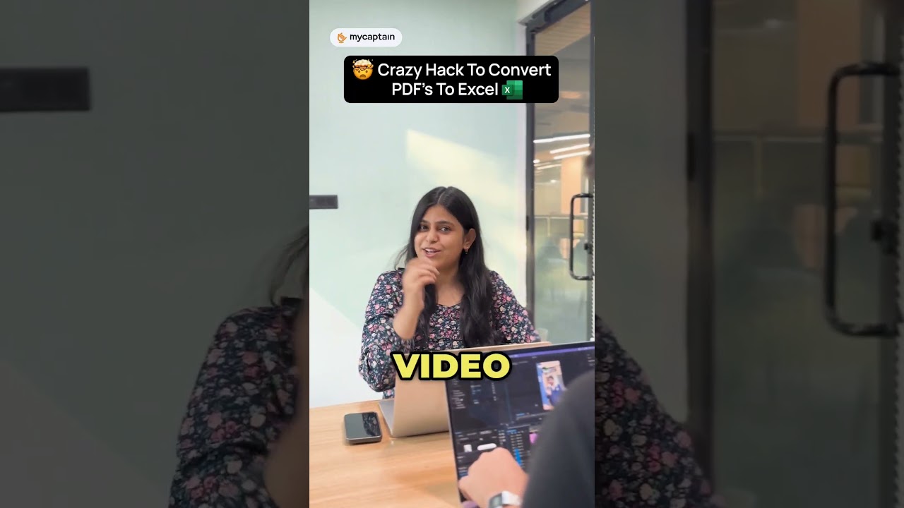 Easily Convert PDFs to Excel Files π