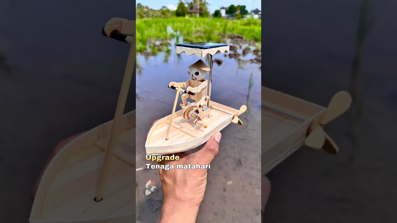 Mainan Sepeda Perahu Surya 🌞 - Kreatif & Unik