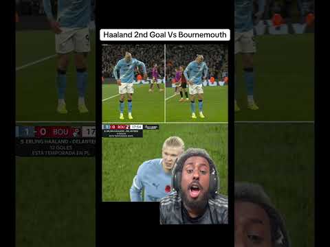 Haaland 2nd Goal Vs Bournemouth! Man City beating Bournemouth 2-1