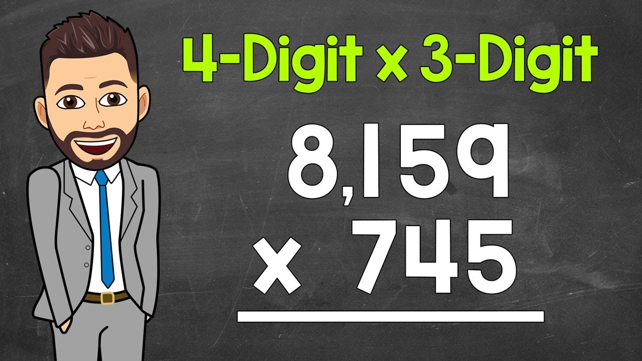 4-Digit by 3-Digit Multiplication | Practice Problems Included