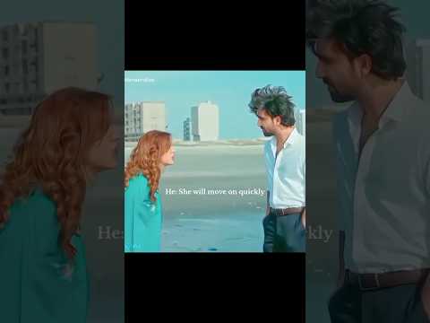 Letting go hurts most.💔 #ahadrazamir #dananeermobeen #ahaneer #talrosh #pakdrama