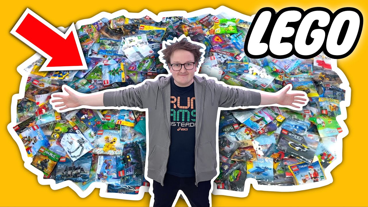 I Built 250 LEGO Sets in 24 Hours - Challenge